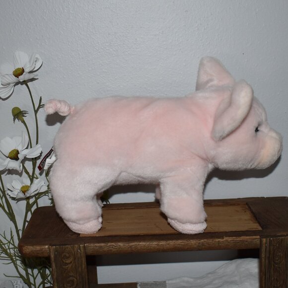 Douglas the cuddle toy Pink Piglet Pig Soft Plush Stuffed Animal - Picture 3 of 8